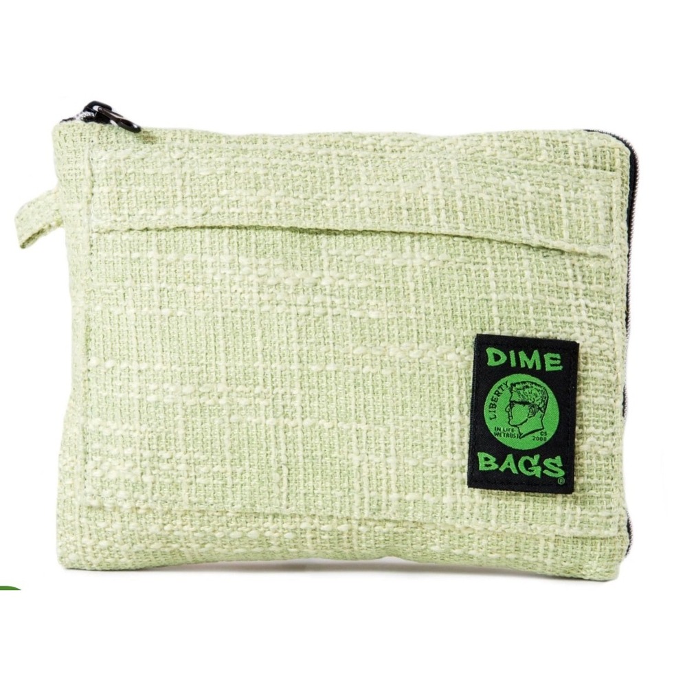 10" Padded Pouch From Dime Bags-Green NWT